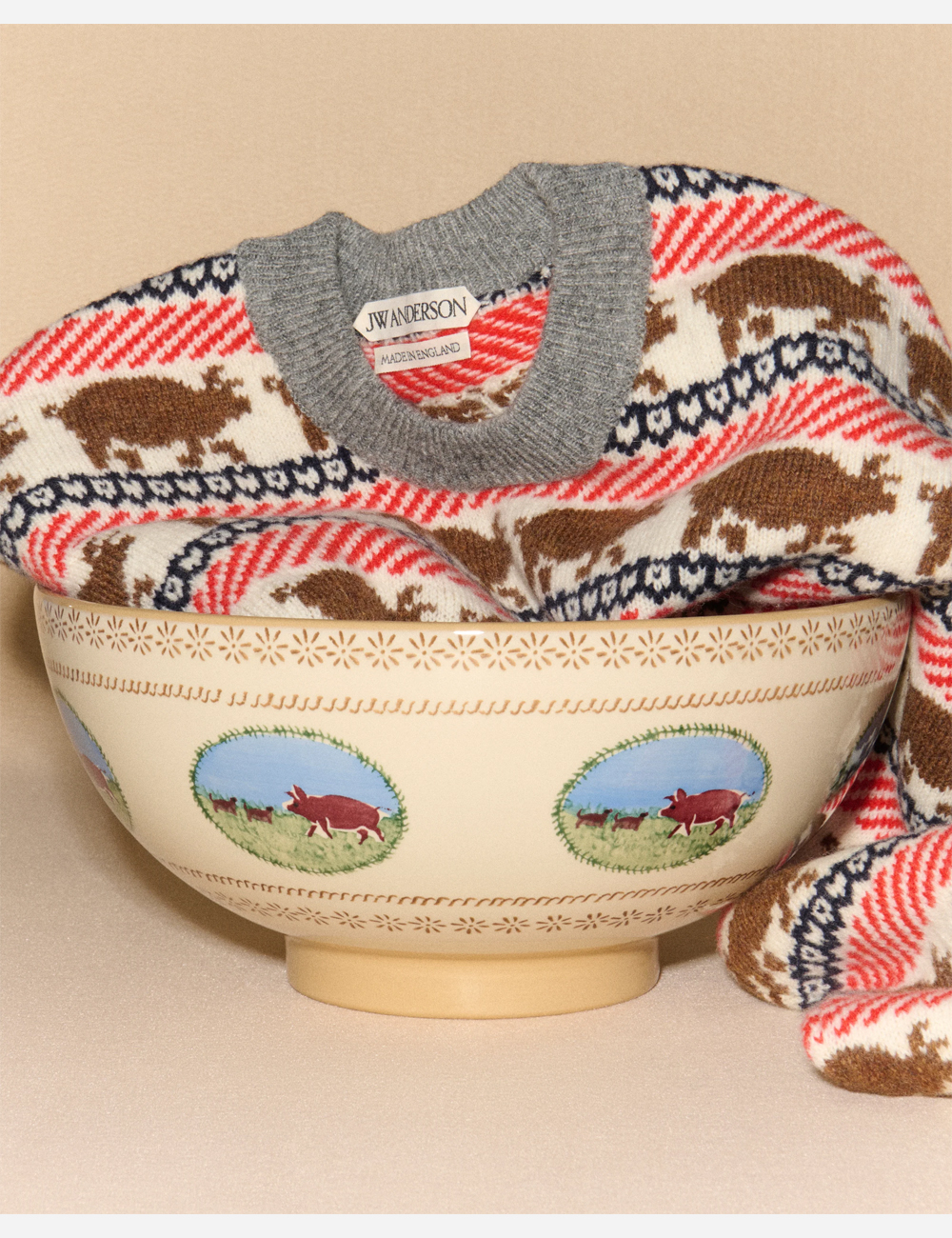 Керамический Чайник JW Anderson Home Nicholas Mosse "White Pig"