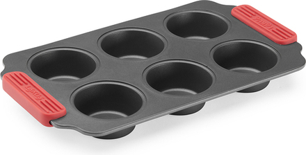 Форма для запекания Lekue Forma do 6 muffinow z nieprzywierajaca powloka, овальная, нержавеющая сталь, 31 18 см