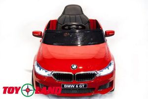 Детский электромобиль Toyland BMW 6 GT Красный