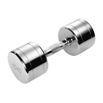 Гантель хромированная 10 кг