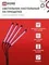 Светильник настольный на прищепке светодиодный СНП-Т2-ФИТО 4П40 красно-синий 40Вт 4 плафона, пульт на шнуре IN HOME