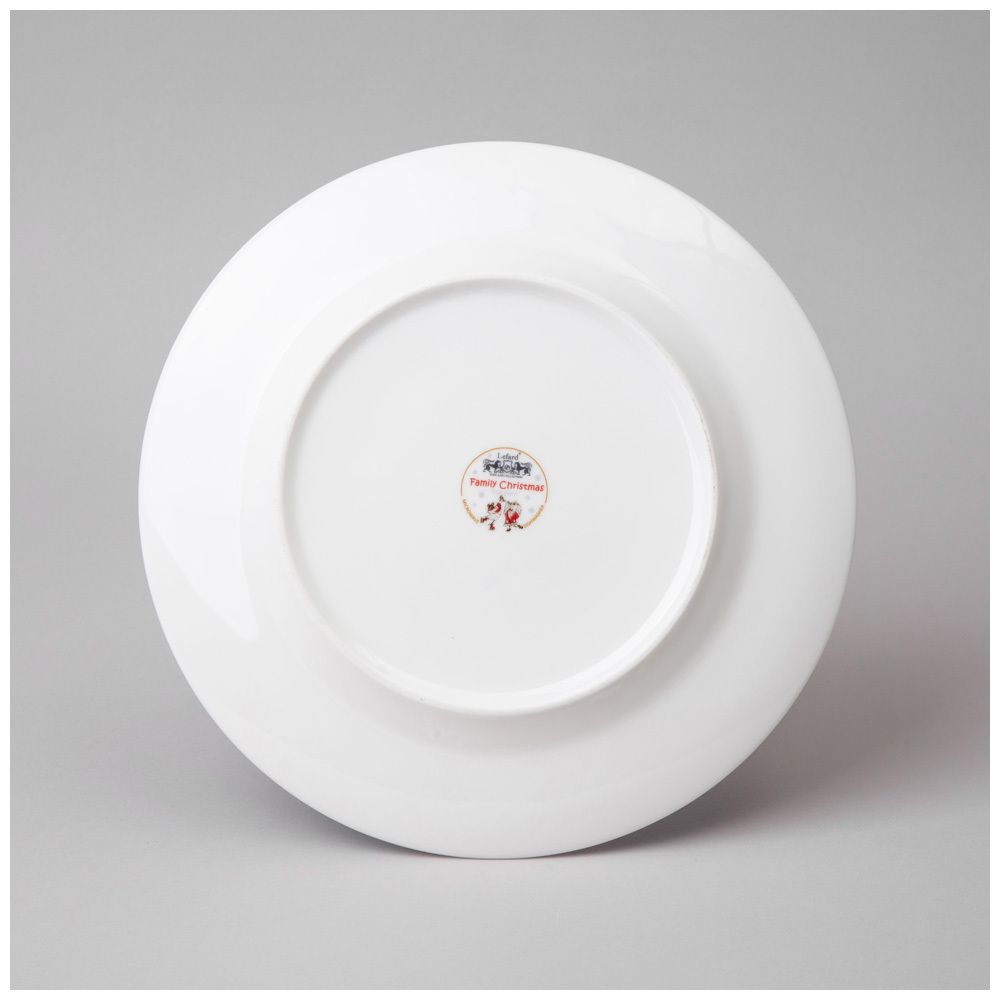ТАРЕЛКА ОБЕДЕННАЯ LEFARD "FAMILY CHRISTMAS" 25 СМ (КОР=24ШТ,)