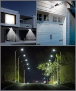 Светильник LED ДКУ уличный SP3035 120W 6400K серый Feron 41581