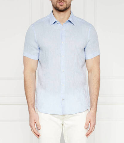 Льняная рубашка pit Joop! - голубой(30041384)