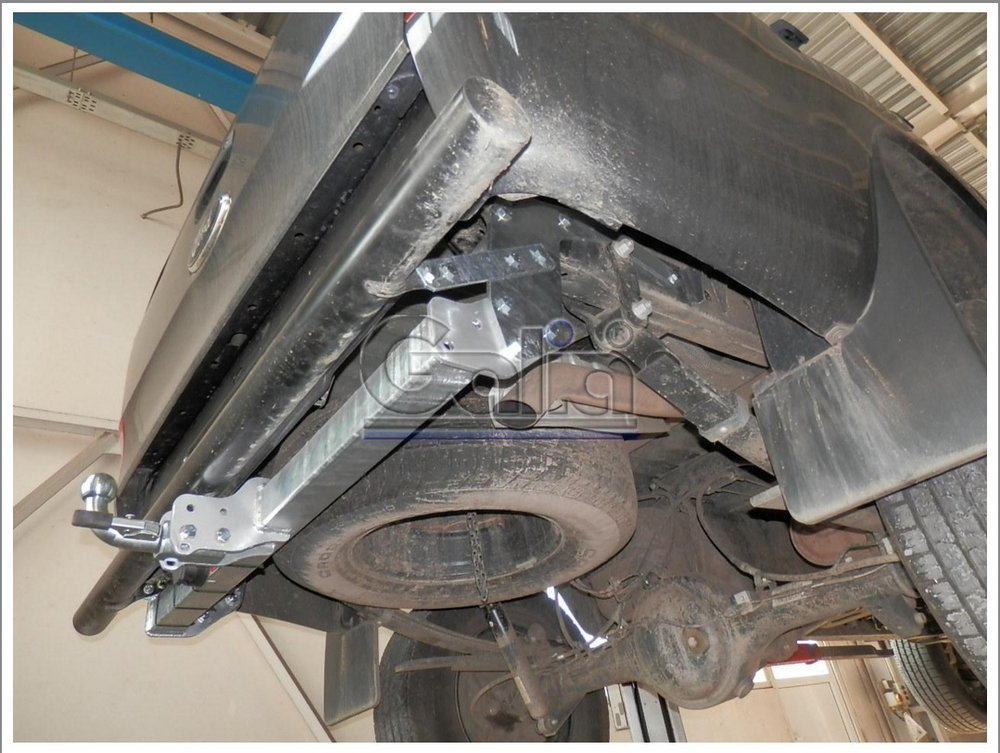 Фаркоп оцинкованный Galia F126C для Ford Ranger 2012-, Mazda BT50 2012-(паспорт и сертификат в комплекте)(без электрики)