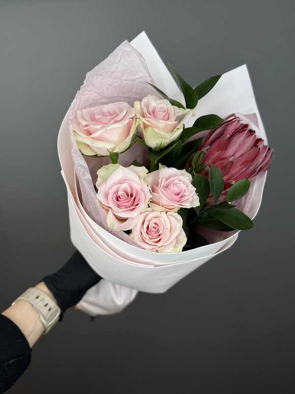 Букет "Тепло объятий"