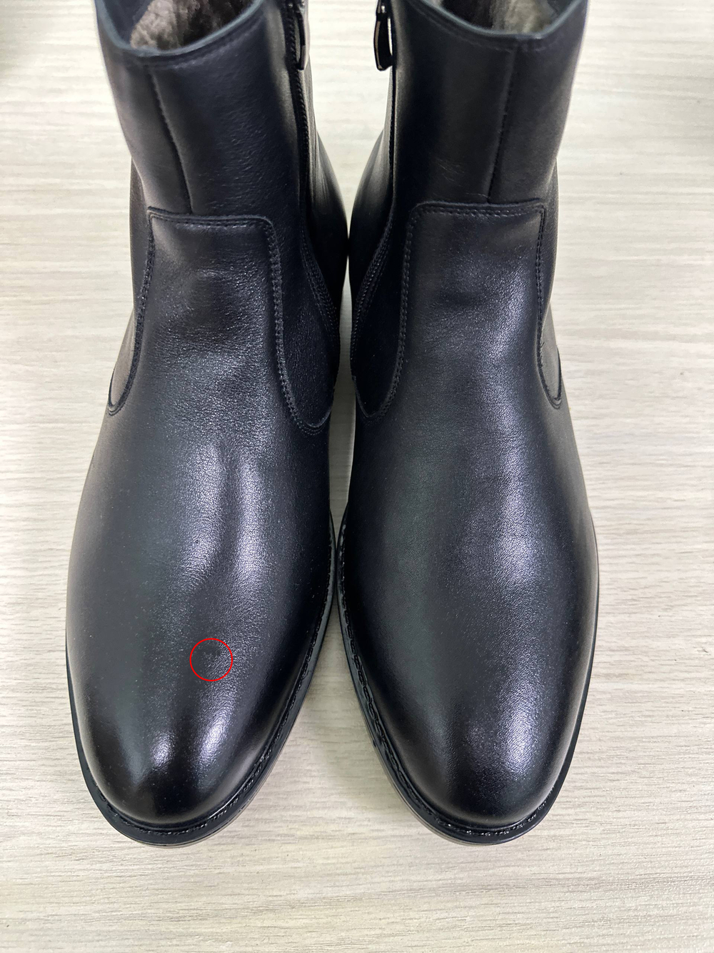 Ботинки мужские(мех) 42р уценка_1314