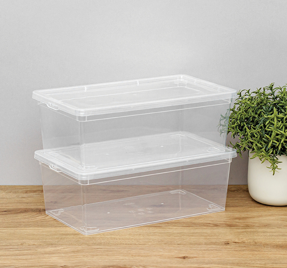 Ящик прозрачный 5,5л 340х190х120мм М2351