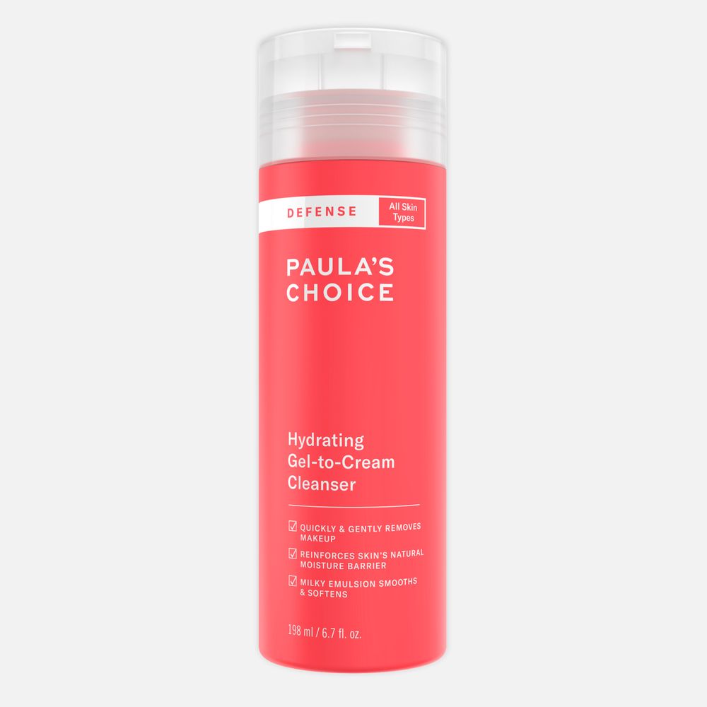 PAULA&#39;S CHOICE Defense hydrating gel-to-cream cleanser Пенка для умывания с защитой от негативных факторов окружающей среды, 198 мл