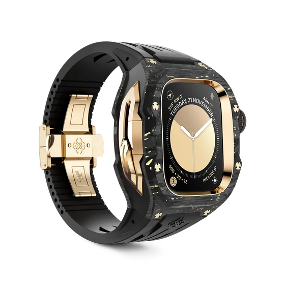 Корпус для Apple Watch Ultra RSCIII49 - Gold Carbon
