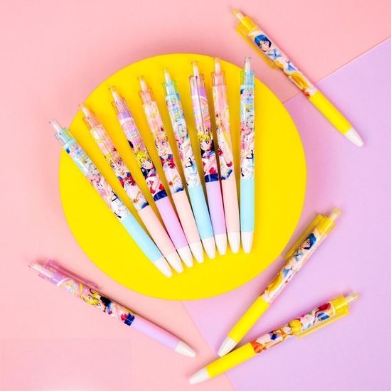 Ручка Сейлор Мун в ассортименте 1шт, (черный)