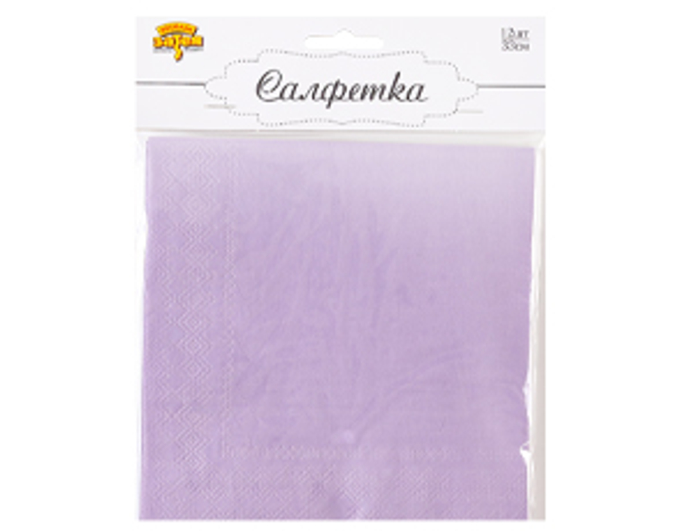 Салфетки в ассортименте 33см 12шт
