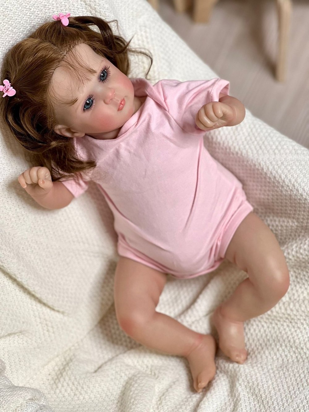 Кукла Реборн мягконабивная 48см (FA-843)
