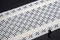 260 ОПТ Кружево эластичное 19,5 см, Италия, белый/черный