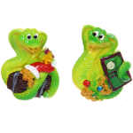 Магнит «Змеиная сказка» 5*6,5 см, микс