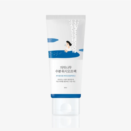 ROUND LAB Маска увлажняющая смываемая с березовым соком Birch Juice Wash Off Pack (80 мл)