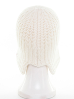 Ушанка Агава из пряжи енота