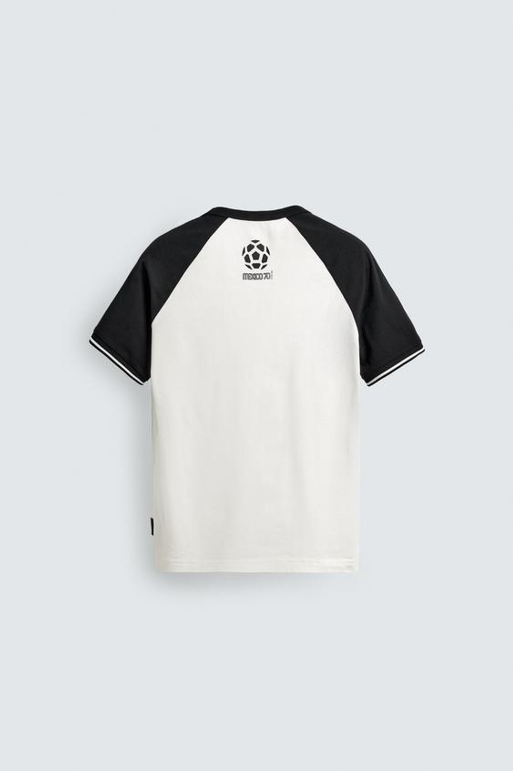 ZARA ФУТБОЛКА КОЛОР-БЛОК MEXICO 70 FIFA WORLD CUP™ FIFA CLASSICS, БЕЛЫЙ