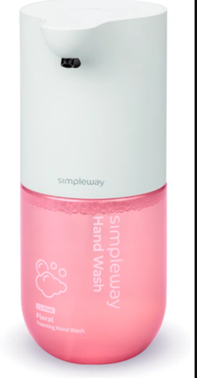 Сенсорный дозатор жидкого мыла Xiaomi Simpleway Automatic Soap Dispenser Kit, C1 Pink
