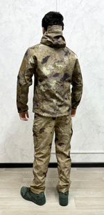 Тактический камуфляжный костюм softshell