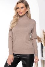 Водолазка Зимняя история (темно-бежевая) Б14648-20М LT Collection