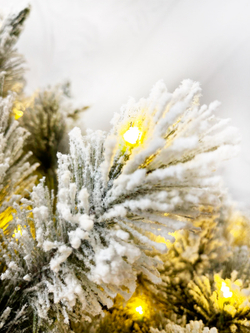 Ель TreeDeLuxe Арктическая 180см 250 ламп заснеженная