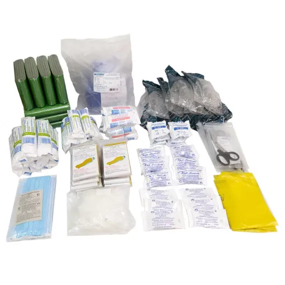 Укладка для оказания первой помощи пострадавшим в дорожно-транпортных происшествиях сотрудниками ГИБДД МВД РФ, которой оснащается автомобиль сотрудника ГИБДД МВД РФ 
, арт. 2272