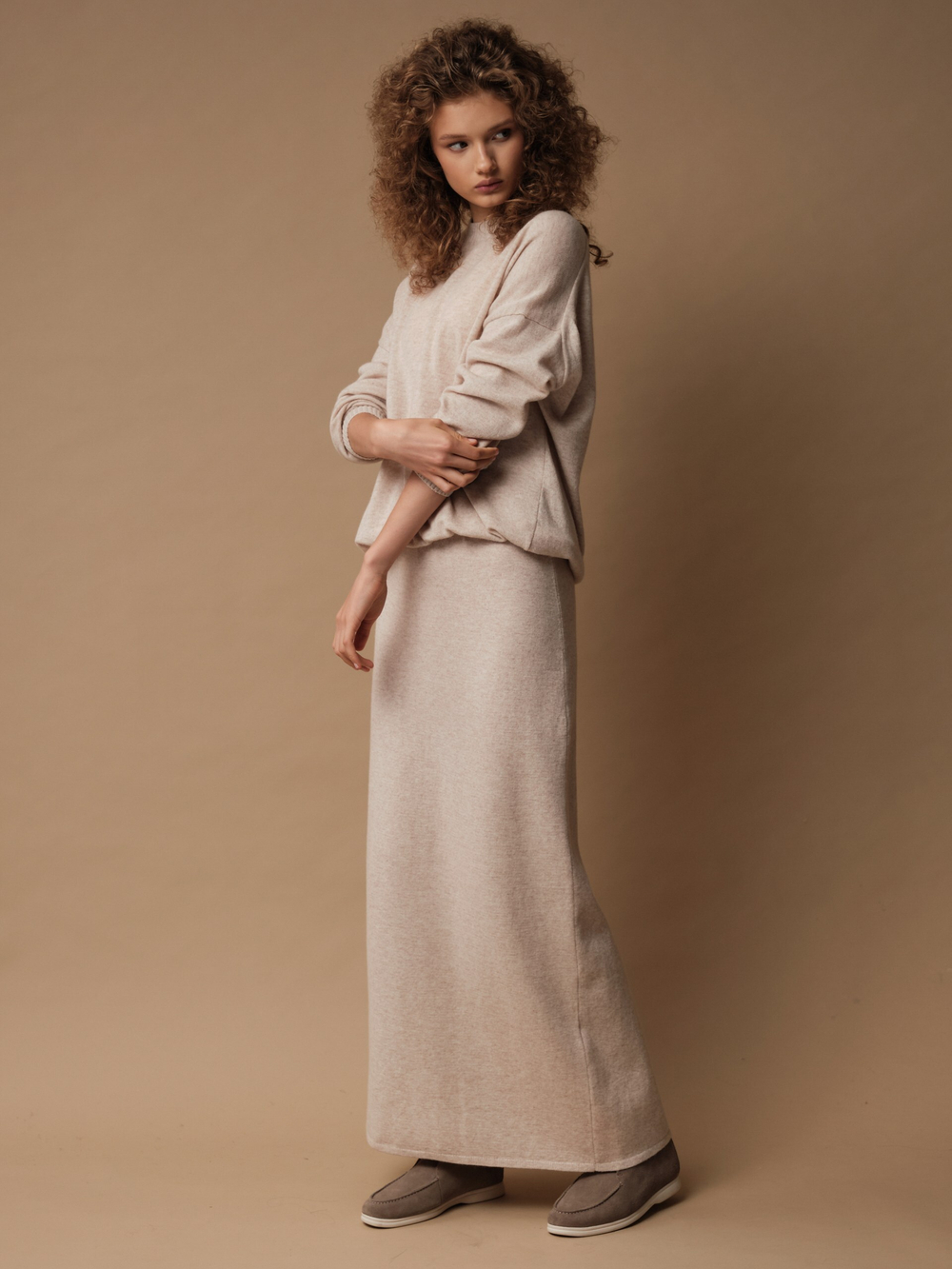 S0423-8006 Юбка женская жемчужный dbr