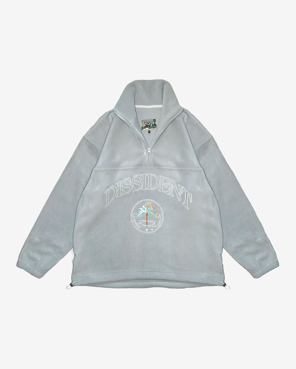 Толстовка Dissident флисовая DZ AW24 серая