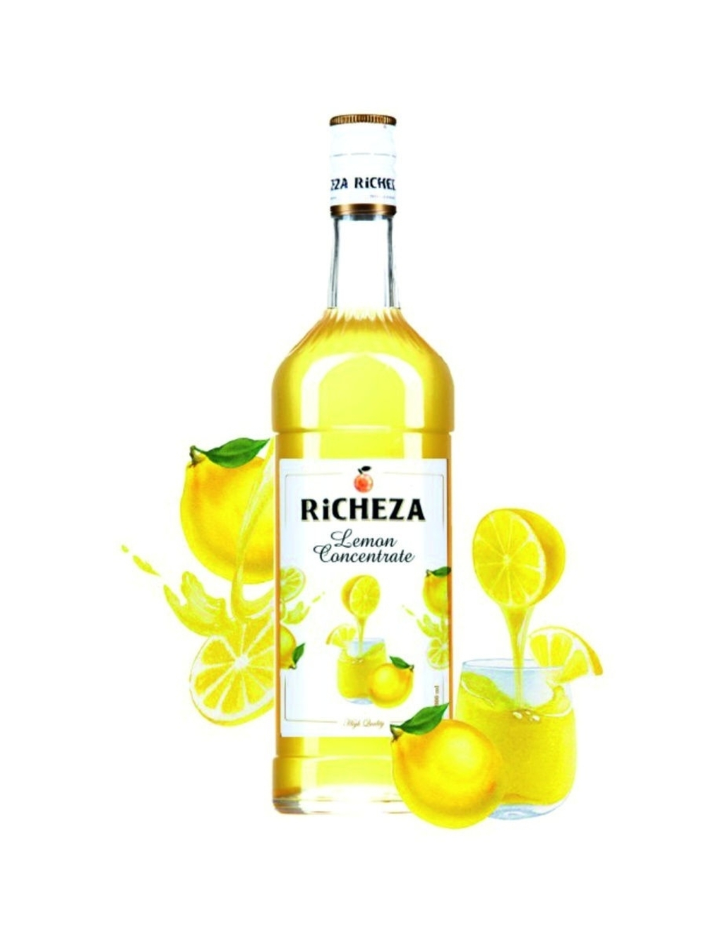 Сироп Richeza Лимонный концентрат, 1 л