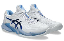 Теннисные кроссовки Asics Court FF 3 Novak Clay - white/tuna blue