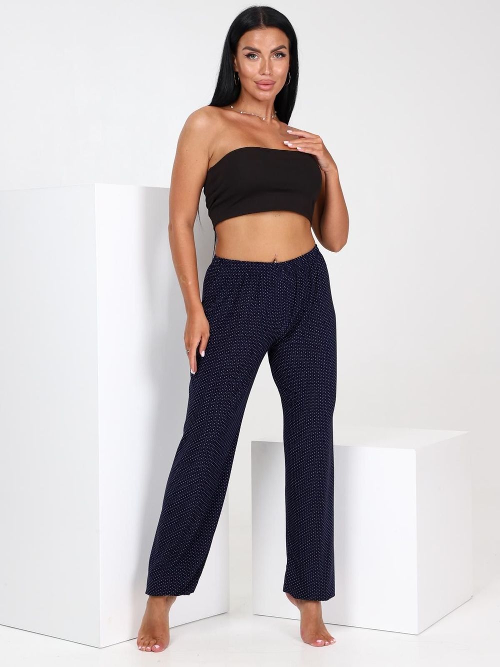 Султанки - брюки синий Iv-capriz