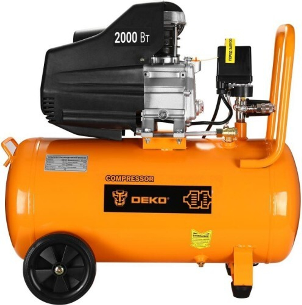 Компрессор поршневой DEKO DKAC50 018-1111