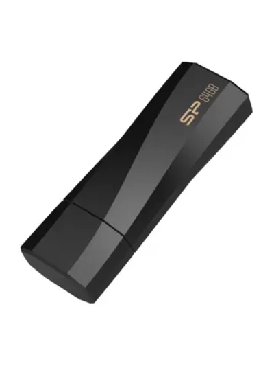 Память USB Flash 64 ГБ BLAZE B07 SP064GBUF3B07V1K BLACK