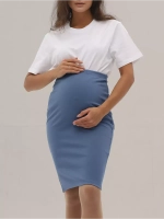 Юбка для беременных миди