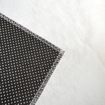 Коврик прикроватный 50*80см, мягкий ворс, полиэстер, белый