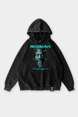 Худи SHMOT "RODMAN" GARMENT DYE Черный