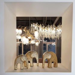 Статуэтка Polka dot ceramic elephant