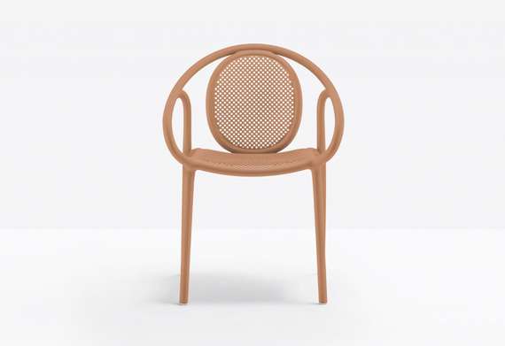 Кресло пластиковое Remind, терракотовое