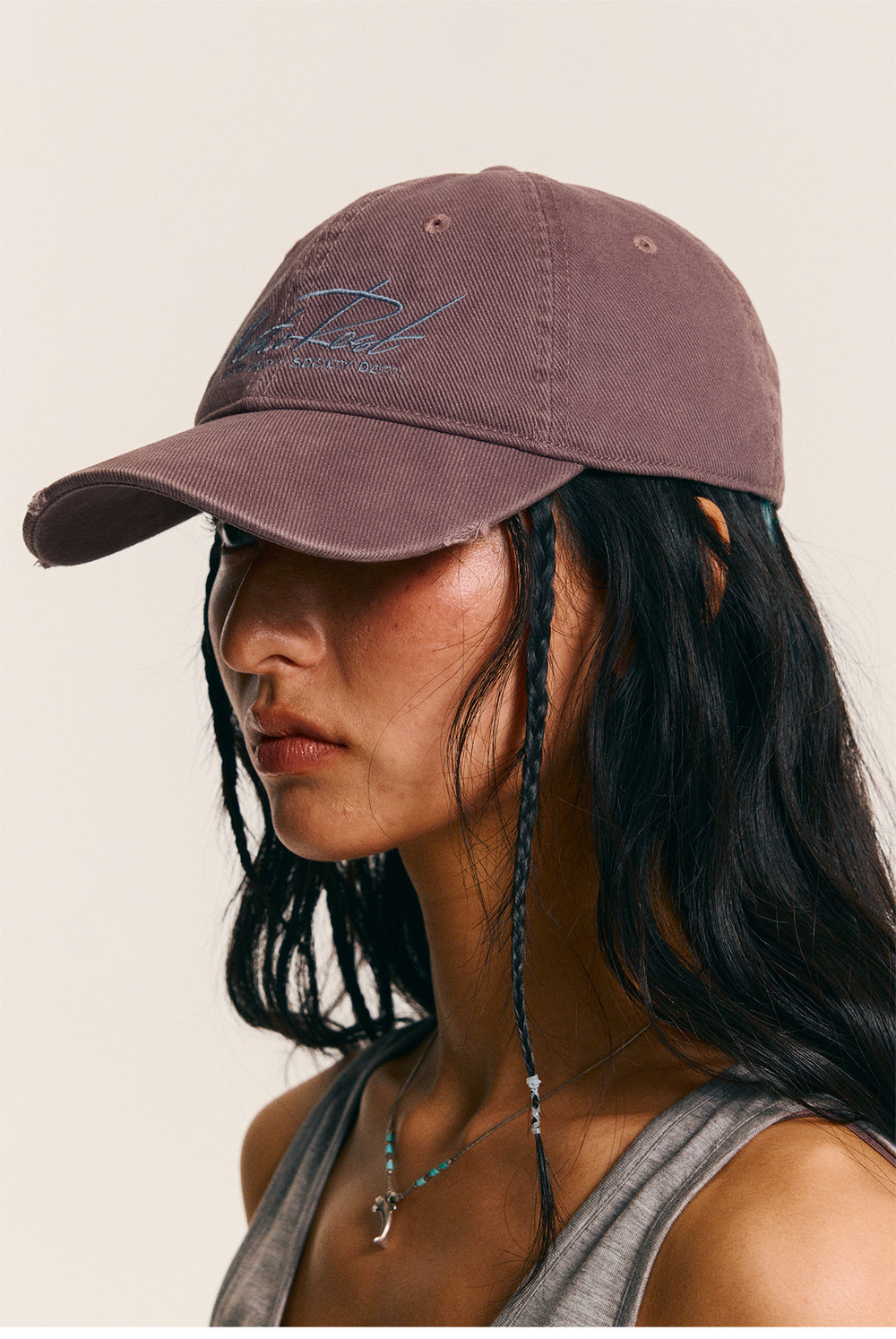 Кепка Nothomme Monterest Baseball Logo фиолетовый