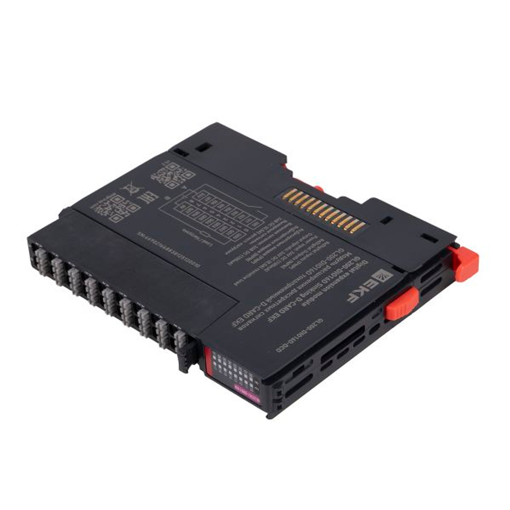 Модуль расширения дискретных сигналов GL200-DIO16D токоприемный D-CARD EKF