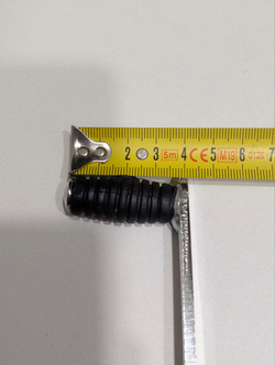 Лапка КПП.Прямой Рычаг переключения передач для мотоцикла: питбайк, мопед вал 11мм L-150