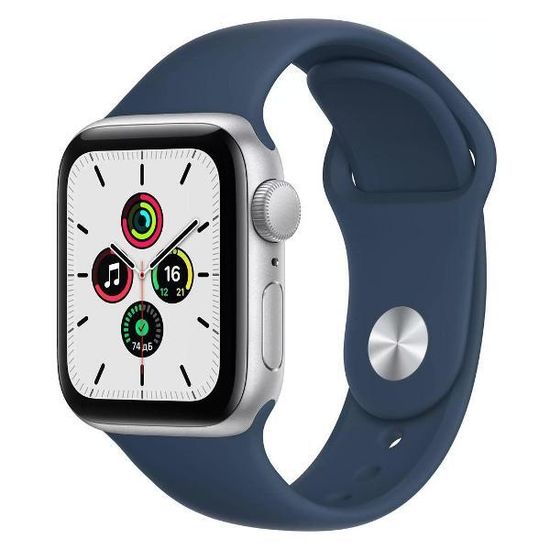 Умные часы Apple Watch SE 2024 44mm Aluminum Sport Серебристый