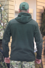 Толстовка мужская флисовая ДОЗОР Олива