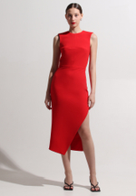 Платье миди асимметрия