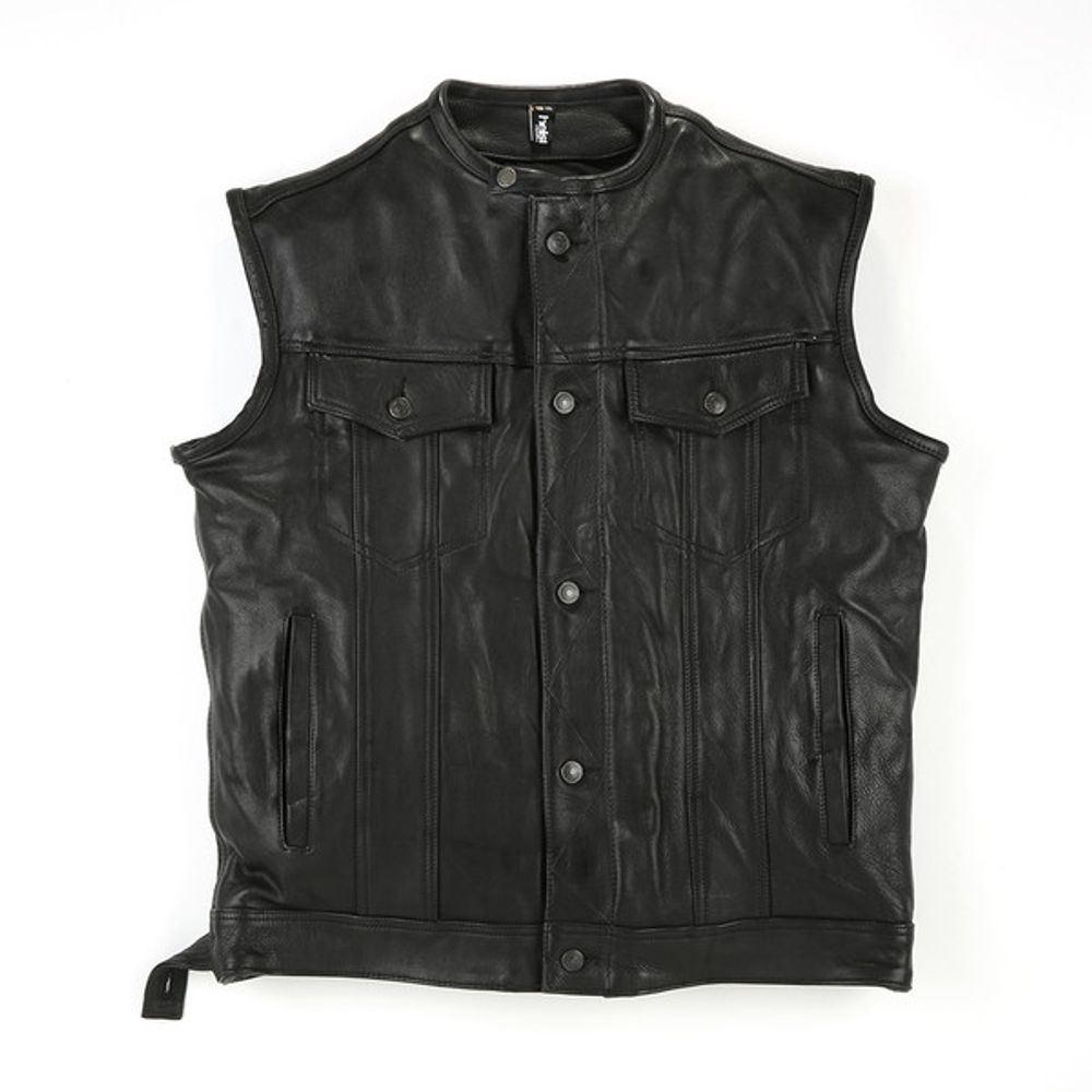 Waistcoat 2 Cuir Plain / Черный