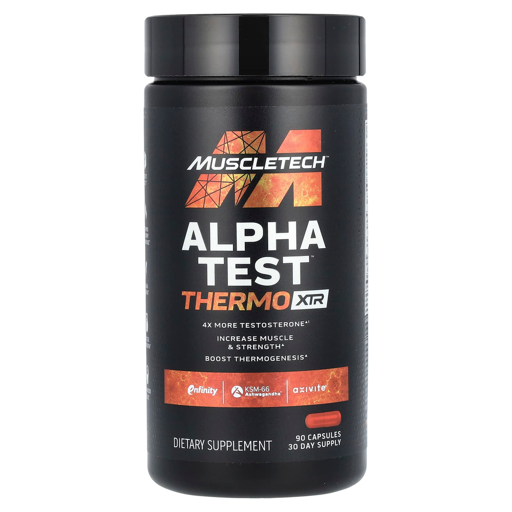 MuscleTech, Alpha Test Thermo XTR`` 90 капсул