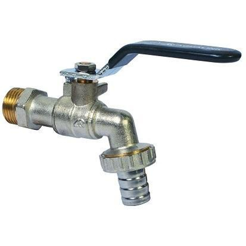 Кран шар. с носиком 3/4". ВЫВОД