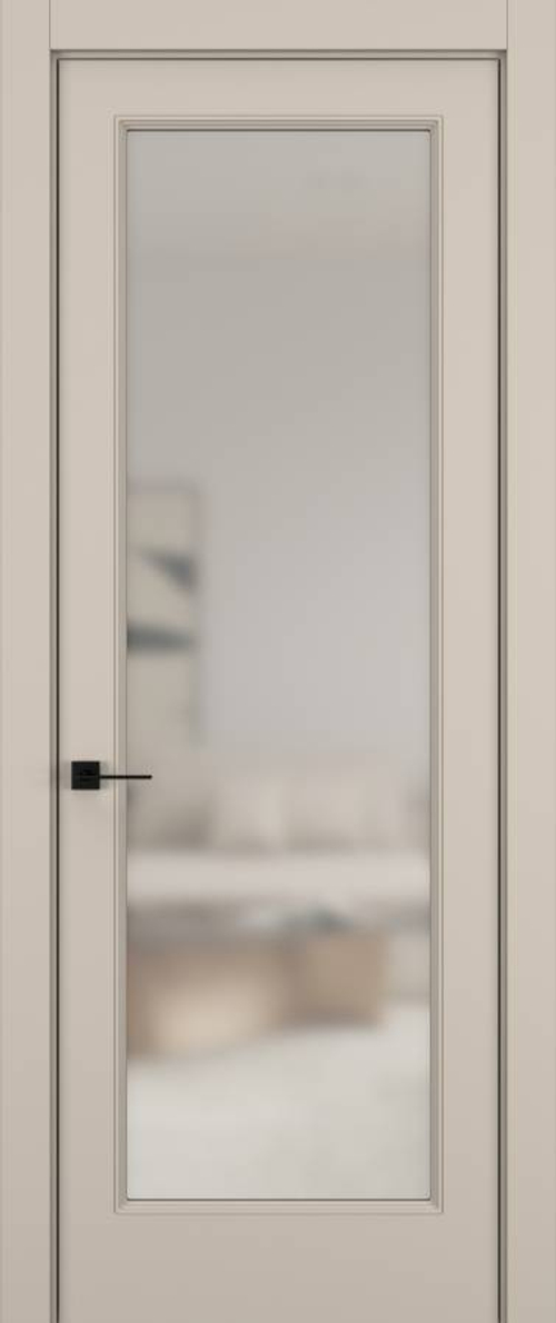 Дверь 01V ELEGANT Матовый Светлый Бежевый