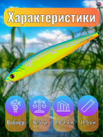 Воблер TsuYoki FLIRT 115SP 259